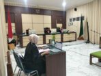 Pelaksanaan Sidang Perkara Tindak Pidana Umum Secara Virtual Kejaksaan Negeri Tanah Bumbu