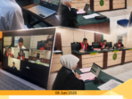 Pelaksanaan Sidang Perkara Tindak Pidana Umum Secara Hybrid Kejaksaan Negeri Tanah Bumbu