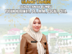 Selamat Ulang Tahun Sekretaris Daerah Tanah Bumbu, Yulian Herawati, S.E., M.M., CGCAE., CFrA.